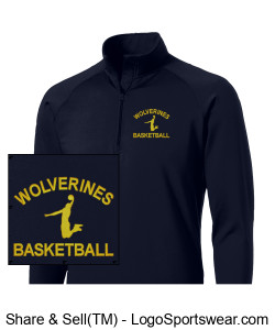 The "Sideline" Quarter Zip Design Zoom